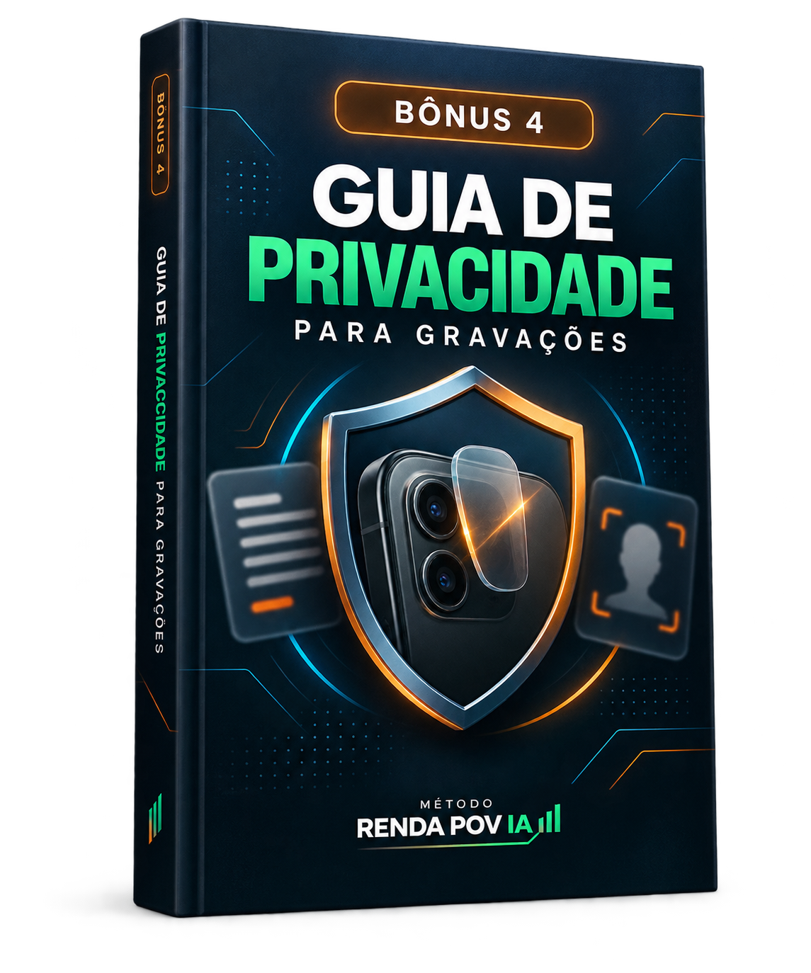 Capa do Bônus 4: O Guia de Privacidade para Gravações